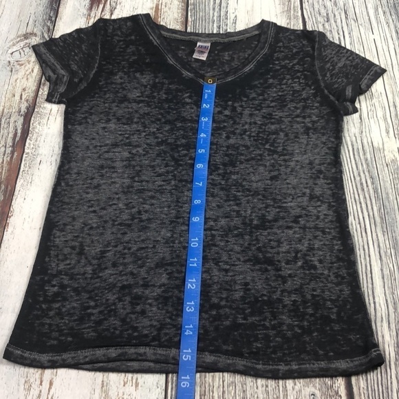 50/50 Royal Apparel Black T-Shirt Size M - Picture 5 of 8